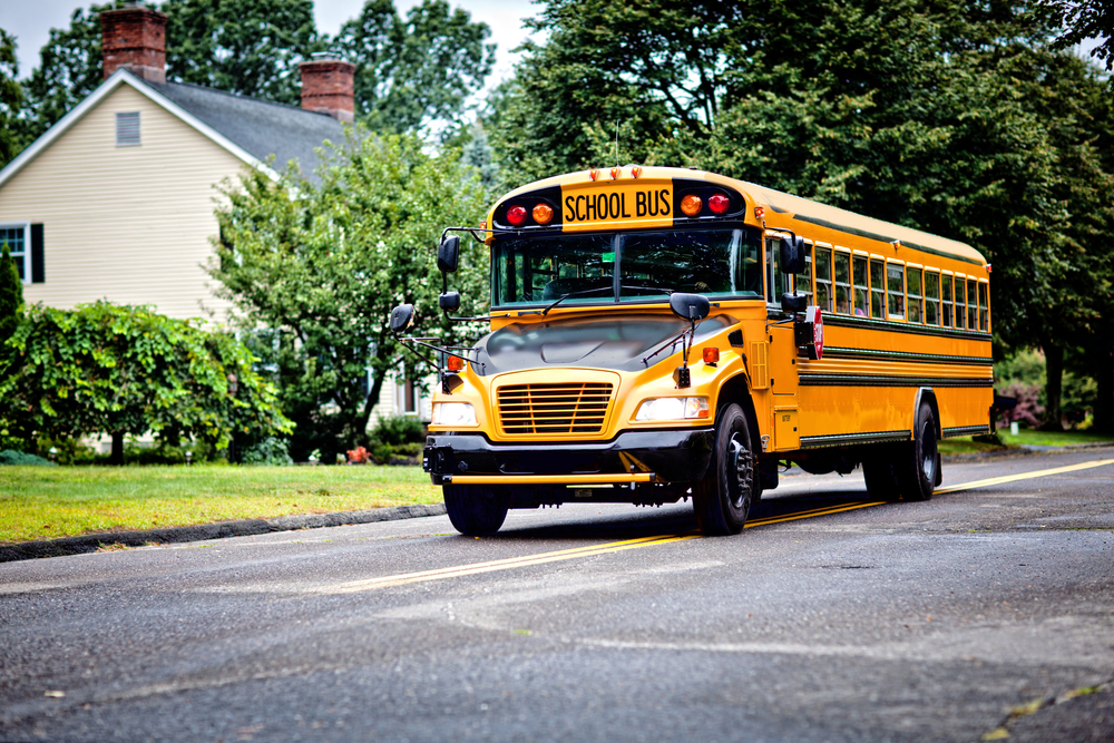 School bus crash